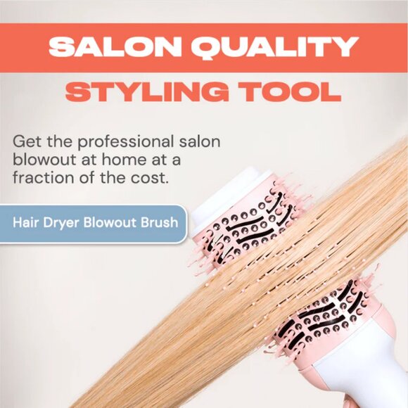 INSERT BLOWOUT HERE HAIR DRYER BRUSH *NEW* - Picture 2 of 7